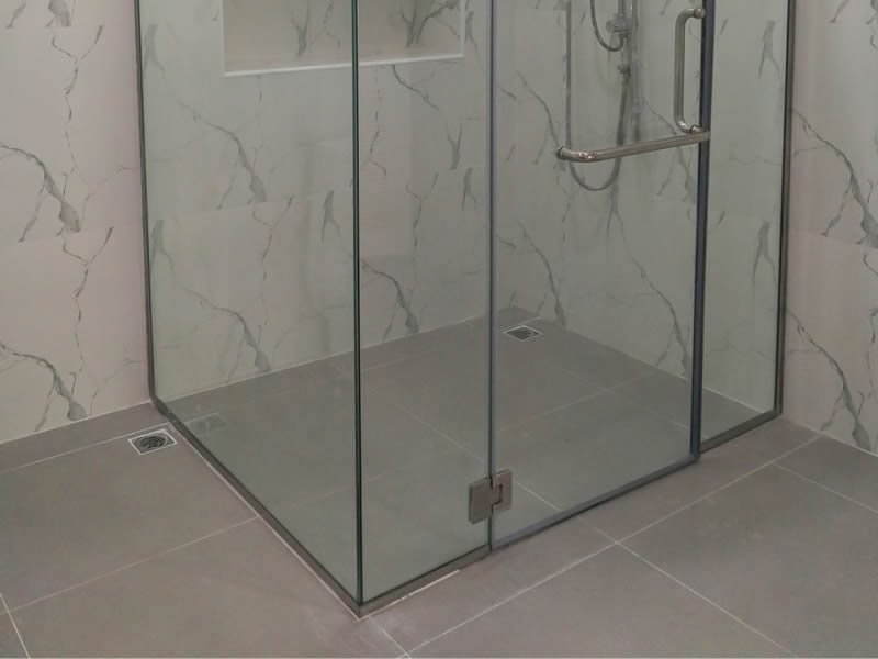 Box em vidro para banheiro em Seminário
